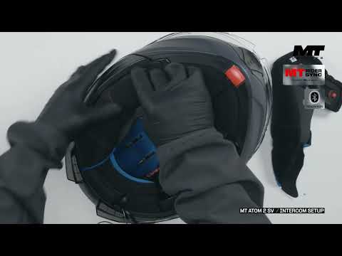 Мотогарнитура для шолома MT Helmert MT-B01 Rider Sync, одинарний комплект, видео 1
