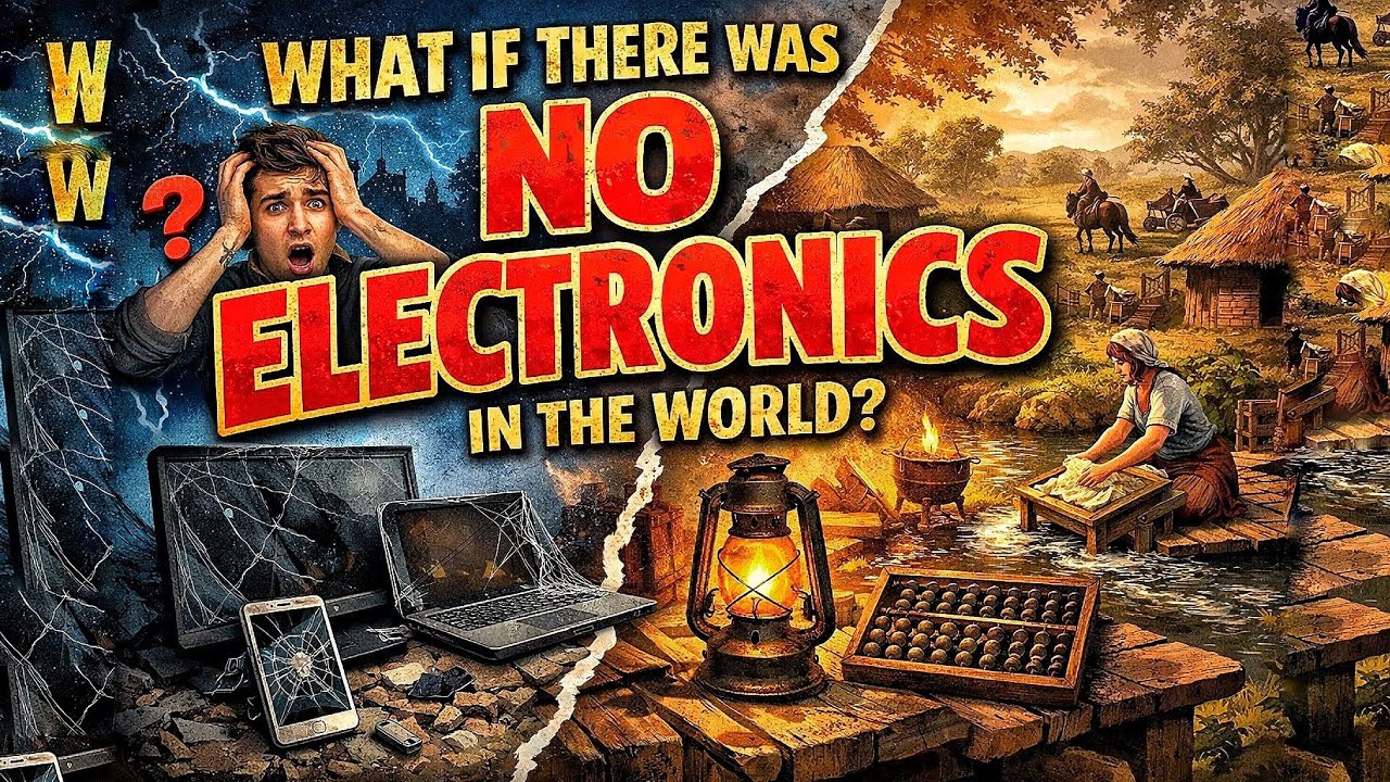 What If the World Had No Electronics? Life Without Technology Explained ...
