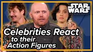 Star Wars Actors React to their Black Series figures! (Compilation)