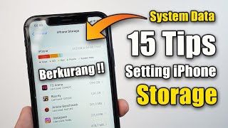 15 Tips Mengurangi Storage System Data di iPhone! Pengguna iPhone Wajib Tahu!