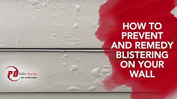 How to Prevent and Remedy Blistering on Your Wall - PaintDoctor Ep12