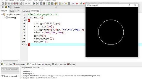 Graphics.h setup/configuration in Dev C++ IDE to run Graphics in C/C++ [in Nepali]