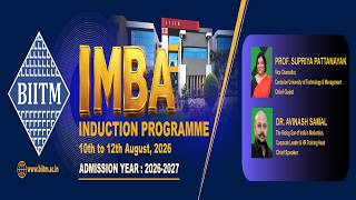 IMBA Induction & Orientation Ceremony - SPARK 2026 (DAY 1)