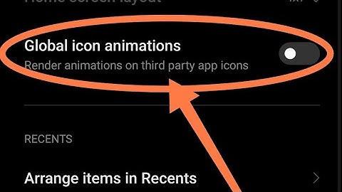 redmi note 7 disable global icon animation/how to disable global icon animation in redmi note 7