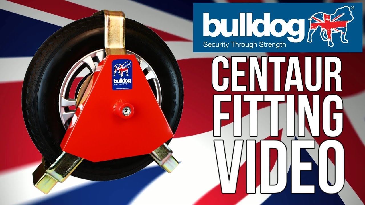 Bulldog Centaur High Security Wheel Clamp YouTube