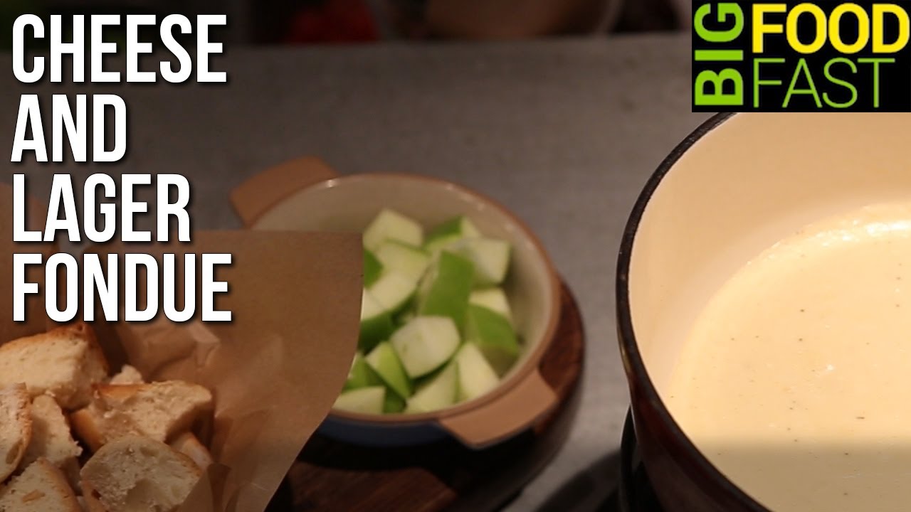 Want To Make The Most Romantic Date Food Ever? This Lager And Cheese Fondue Is Perfect - YouTube