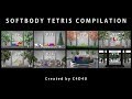 Asmr softbody tetris jello compilation 1  10 mins  c4d4u