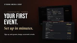 How to Set Up Event Registration & QR Check-In – Free | EventScan Pro - Strong Media Corp