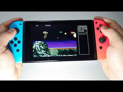 Arcade Archives SAINT DRAGON Nintendo Switch handheld gameplay