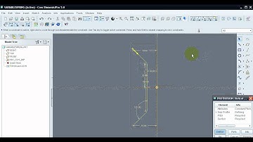 Video Tutorial on Modeling Helical Spring in Pro Engineer