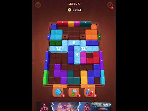 Wood Away Block Puzzle Level 77 Walkthrough #games #gaming #blockpuzzlegame