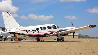 Training Session With Captain Alex Piper Seneca Flight Training Kenya School Of Flying