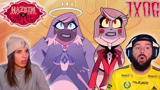 ¡LA REUNIÓN CON EL CIELO! - REACCIONANDO POR PRIMERA VEZ A HAZBIN HOTEL EN ESPAÑOL 1X06