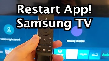 How to Restart App on Samsung Smart TV!