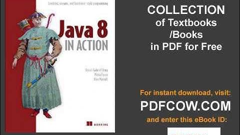 Java 8 in Action Lambdas, Streams, and functional style programming