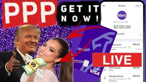 VARO PPP DEPOSIT,PPP LOAN WITH PERSONAL CHECKING ACCOUNT? VARO PPP UPDATE ACCEPTING PPP LOANS?