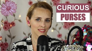 ASMR - CURIOUS PURSES | 👜Handbags that make RELAXING SOUNDS👜 | Whispering, Tapping, Rubbing