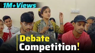 Final round Debate competition Batch B vs C |Love vs arrange marriage |English Debate|Spoken English