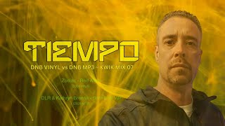 Tiempo - VINYL vs MP3 DnB Mix 07. Zodiac - Red Alert v DLR and Kathryn Brenna - Burn It All VIP