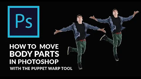Photoshop Tutorial | How to Move Body Parts with the Puppet Warp Tool