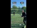 BLIND GOALKEEPER CHALLENGE 🫣⚽️ #shorts