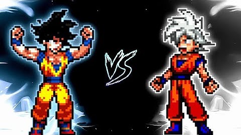 Who is Stronger ?🤔 | Son Goku DBS V7 OP (all form) VS Goku MUI V2 OP (Bog) in Jump Force Mugen