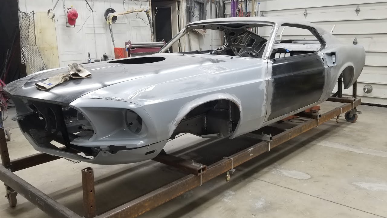 1969 BOSS 429 Mustang Restoration 9 Welding Front Fender And Tips On 1969 boss 429 mustang restoration 9 welding front fender and tips on
