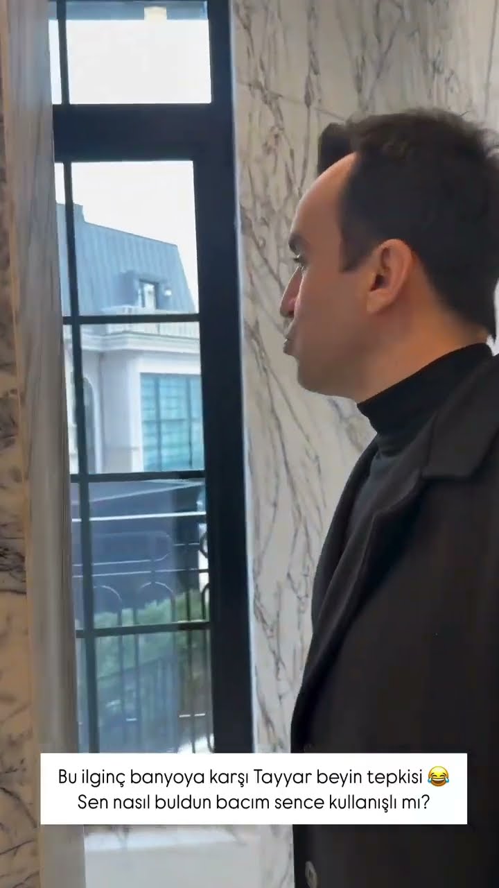 Bu ilginç banyoya karşı Tayyar beyin tepkisi sizce ce nasıl bacım  kullanılmış mı??