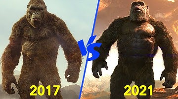 KONG 2021 vs 2017 Comparison