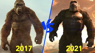 KONG 2021 vs 2017 Comparison