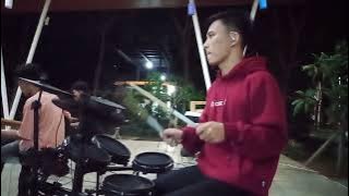 Gelora asmara, 50 tahun lagi, oh kasih dan hanya memuji (medley) || Drum Cam