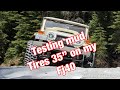 Stock fj40 / Experimenting with different tires