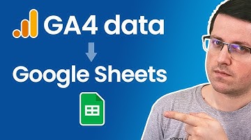 How to pull Google Analytics 4 data into Google Sheets?