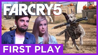 Pretending To Be A Bear With A Gun | Far Cry 5 | firstPLAY