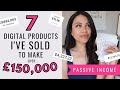 Digital Products Ideas | How I Built My Passive Income Selling 7 Digital Products!