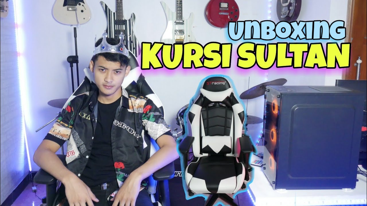  UNBOXING KURSI GAMING  STRACING Ala Alien YouTube