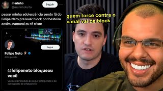 FELIPE NETO DEMITE FUNCIONÁRIA E ESTÁ BLOQUEANDO SUAS FÃS QUE QUESTIONAM