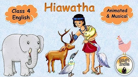 Hiawatha| Animated and Musical Video| Class 4 English| By Himanshi Sharma