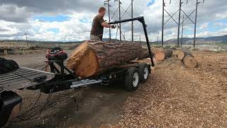 Log Arch trailer  Watch before you build