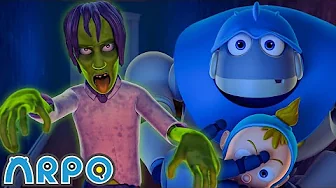 ARPO Saves The Baby From A ZOMBIE! 🤖 Cartoons For Kids | Arpo Full Episodes | After School Club