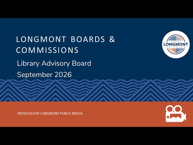 Thumbnail for Library Advisory Board - September 2026