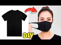 DIY Como hacer una cubrebocas o mascarilla casera | Tapabocas fácil con ropa reciclada #Mascarilla