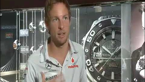 Jenson Button pre-British GP