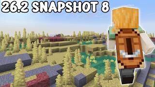 Surface Sulfur Caves & Free Capes! - Minecraft 26.2 Snapshot 8