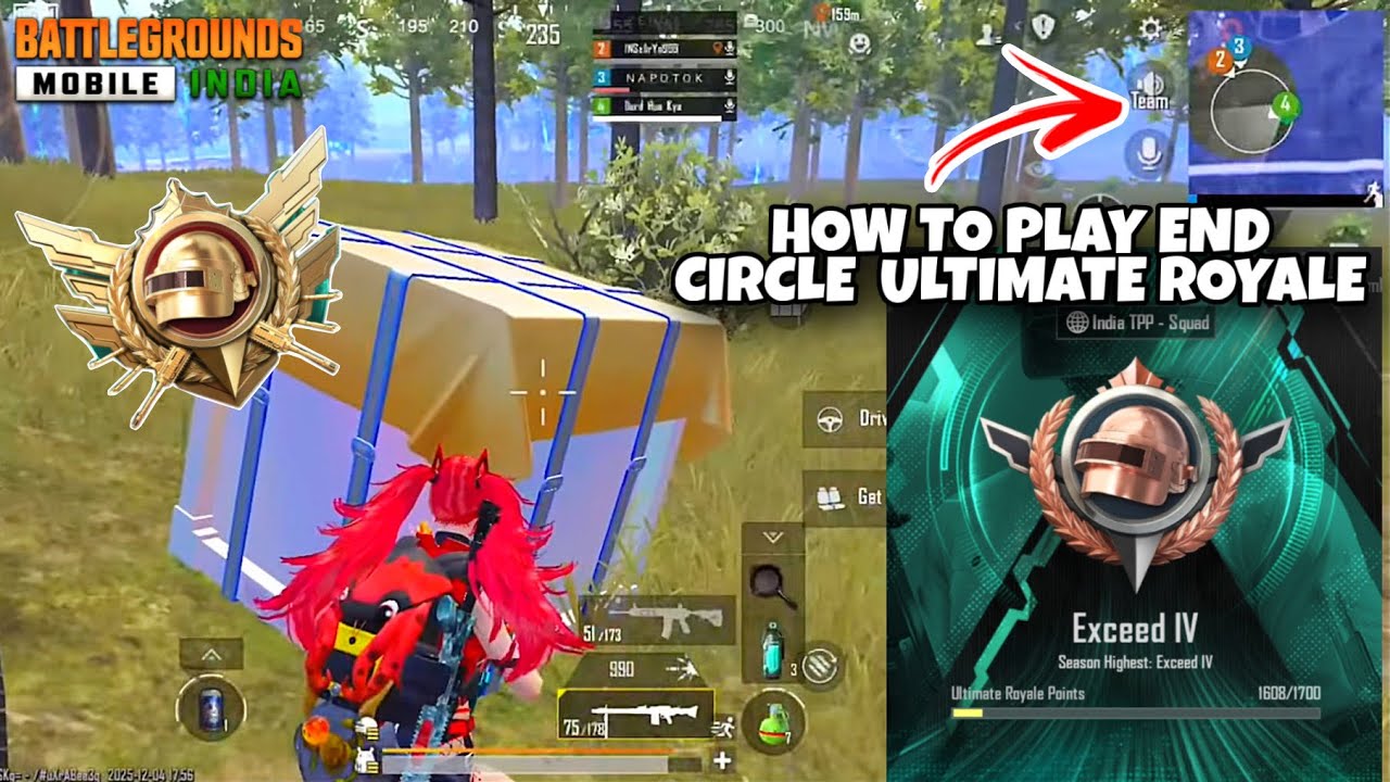 How To Play Ultimate ROYALE End Zone🔥Exceed To legend Strategy🙌