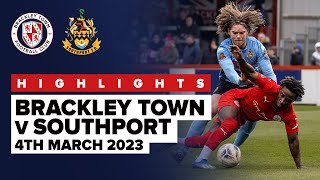 Highlights:  Brackley Town 1- 0 Southport