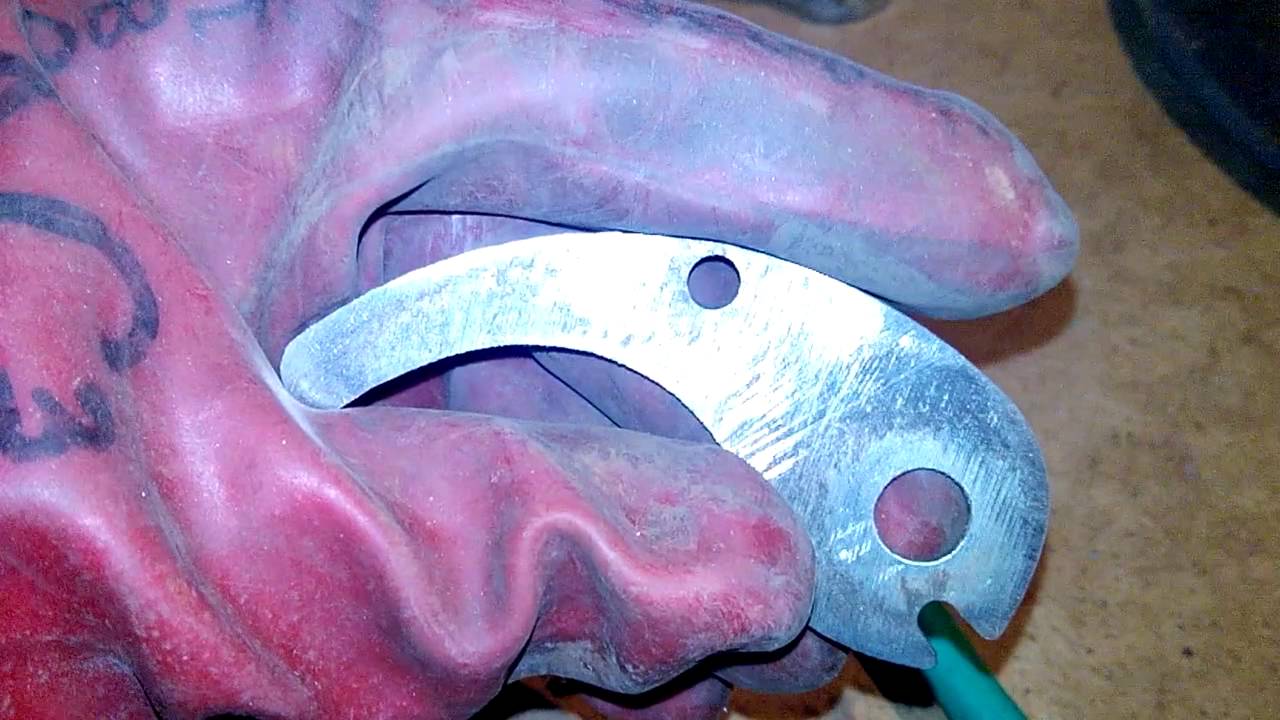 Обзор и ремонт садовых ножниц - YouTube