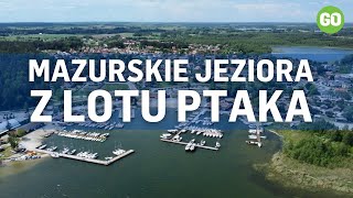 Niegocin, Wilkasy i Ptasia Wyspa. Cykl: Warmia i Mazury widziane z góry [DRON, 4K]