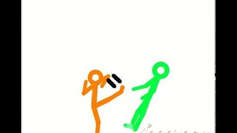 My first pivot animation fight! (read description)