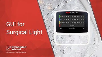 GUI for Control Unit of Surgical Light